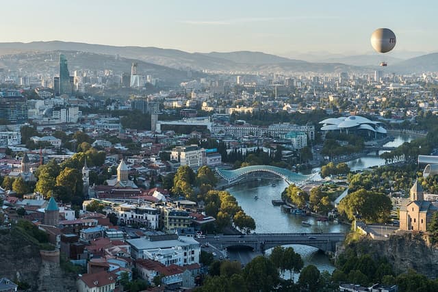 Tbilisi from Tabori hill