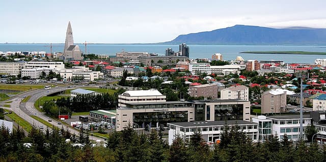 Reykjavík and Hallgrímskirkja
