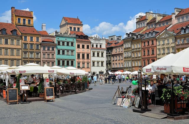 Warsaw's Old Town Market Square